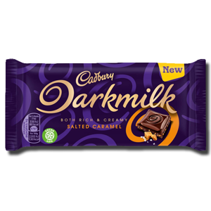 Cadbury Darkmilk Salted Caramel 85g Cadbury Darkmilk Salted Caramel 85g