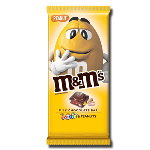 M&M's Chocolate Bar Minis & Peanut 165g M&M's Chocolate Bar Minis & Peanut 165g