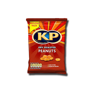 KP Dry Roasted Peanuts 65g