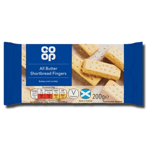 Coop Shortbread Fingers 200g Coop Shortbread Fingers 200g