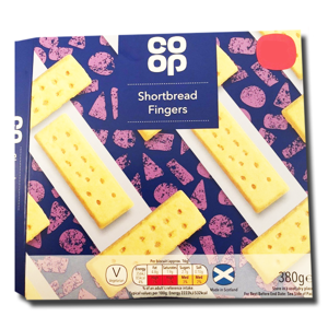 Coop Shortbread Fingers 380g Coop Shortbread Fingers 380g