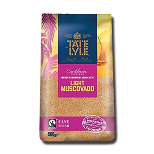 Tate & Lyle Light Muscovado Sugar 500g Tate & Lyle Light Muscovado Sugar 500g