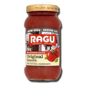 Ragu Original Smoth Bolognese Sauce 500g Ragu Original Smoth Bolognese Sauce 500g