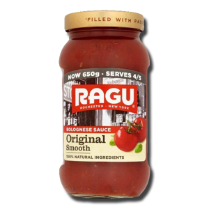 Ragu Original Smoth Bolognese Sauce 500g