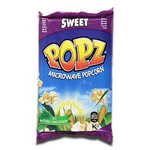 Popz Microwave Sweet Popcorn 90g