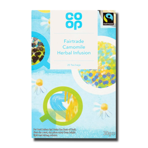 Coop Fairtrade Camomile Herbal Tea Infusion 20's Coop Fairtrade Camomile Herbal Tea Infusion 20's