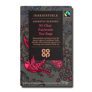 Coop Chai Fairtrade Tea 50's