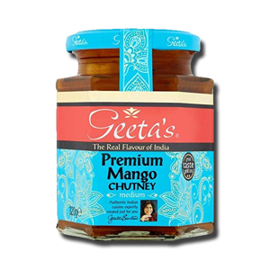 Geeta's Mango Chutney Medium 230g Geeta's Mango Chutney Medium 230g