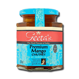 Geeta's Mango Chutney Medium 230g