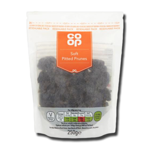 Coop Soft Pitted Prunes 250g Coop Soft Pitted Prunes 250g