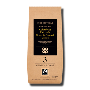 Coop Medium Roast & Ground Coffee 227g Coop Medium Roast & Ground Coffee 227g