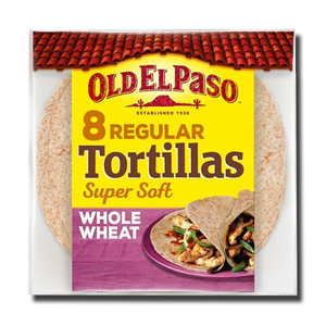 Old El Paso 8 Whole Wheat Tortilla 326g