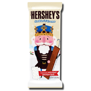 Hershey's Holiday Cookies 'n' Creme Nutcracker Bar 99g Hershey's Holiday Cookies 'n' Creme Nutcracker Bar 99g