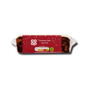 Coop Christmas Fruit Cake Slice Iced 400g Coop Christmas Fruit Cake Slice Iced 400g