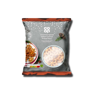 Coop Spiced Salted Caramel Pretzel Stars 150g