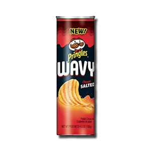 Pringles Wavy Classic Salted 130g