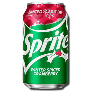 Sprite Winter Spiced Cranberry 355ml