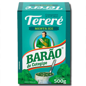 Barão Tereré Erva Mate Menta Ice 500g Barão Tereré Erva Mate Menta Ice 500g