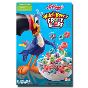 Kellogg's Froot Loops Cereal Wild Berry 286g