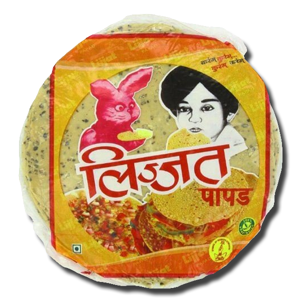 Lijjat Black Pepper Pappar 200g Lijjat Black Pepper Pappar 200g