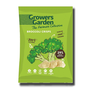 Growers Garden Naked Broccoli Crisps 78g Growers Garden Naked Broccoli Crisps 78g