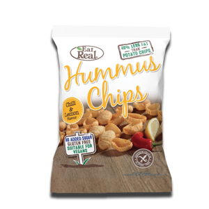 Eat Real Hummus Chips Chilli & Lemon 135g Eat Real Hummus Chips Chilli & Lemon 135g