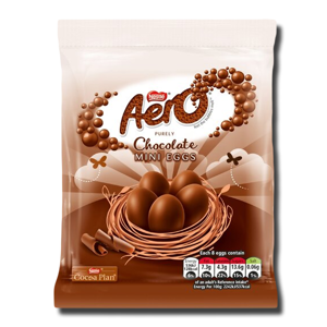 Nestlé Aero Milk Chocolate Mini Eggs 70g Nestlé Aero Milk Chocolate Mini Eggs 70g
