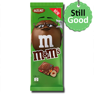 M&M's Chocolate Bar Minis & Hazelnut 165g [BB: 22/05/2022]