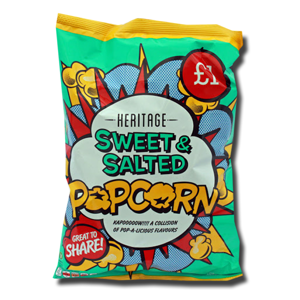 Heritage Sweet & Salted Popcorn 100g Heritage Sweet & Salted Popcorn 100g