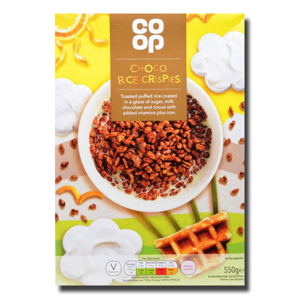 Coop Choco Rice Crispies 550g Coop Choco Rice Crispies 550g