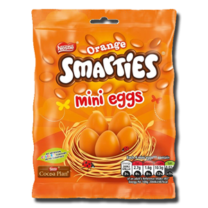 Nestlé Smarties Easter Mini Eggs Orange 80g