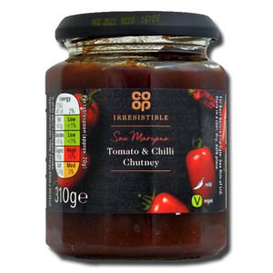 Coop Tomato & Chilli Chutney 310g Coop Tomato & Chilli Chutney 310g