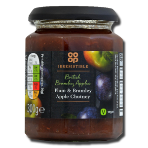 Coop Plum & Bramley Apple Chutney 300g Coop Plum & Bramley Apple Chutney 300g