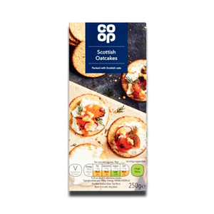 Coop Traditional Scottish Oatcakes 250g