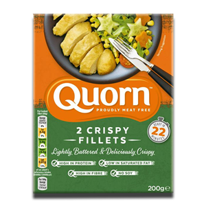 Quorn 2 Crispy Filllets 200g