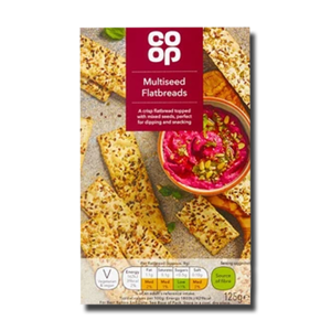 Coop Multiseed Flatbreads 125g