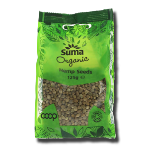 Suma Organic Hemp Seeds 125g Suma Organic Hemp Seeds 125g