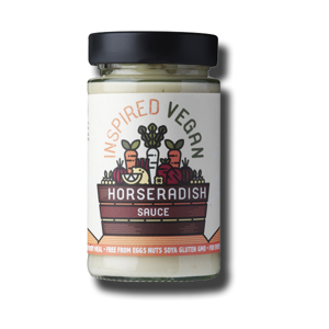 Inspired Vegan Horseradish Sauce 210g Inspired Vegan Horseradish Sauce 210g