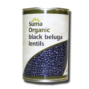 Suma Organic Black Beluga Lentils 400g Suma Organic Black Beluga Lentils 400g