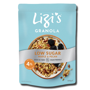 Lizi's Granola Low Sugar Maple Pecan 500g Lizi's Granola Low Sugar Maple Pecan 500g