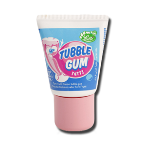Lutti Tubble Gum Tutti Frutti Flavour Bubble Gum 35g