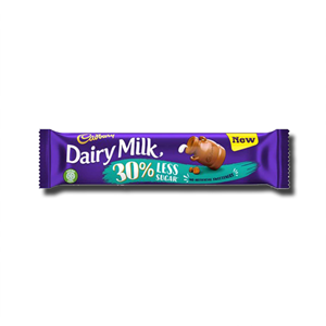 Cadbury Dairy Milk 30% Less Sugar 35g