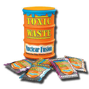 Toxic Waste Orange Nuclear Fusion Sour Candy 42g Toxic Waste Orange Nuclear Fusion Sour Candy 42g