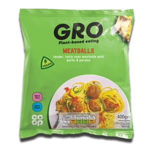 Gro Vegan Meatballs 400g Gro Vegan Meatballs 400g