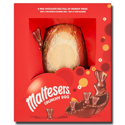 Maltesers Bunny Chocolate Giant Crunchy Easter Egg 496g