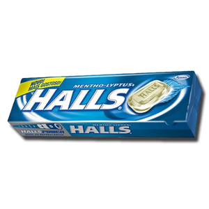 Halls Mentol 28g