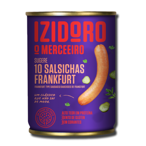 Izidoro Salsichas Frankfurt 10 350g Izidoro Salsichas Frankfurt 10 350g