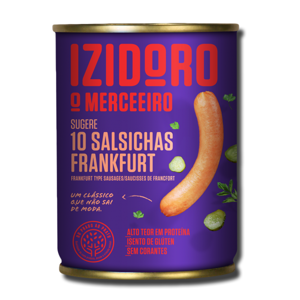 Izidoro Salsichas Frankfurt 10 350g