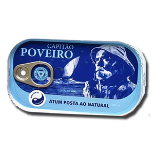 Capitão Poveiro Atum Posta ao Natural 110g