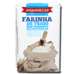 Amanhecer Farinha De Trigo Sem Fermento 1Kg
